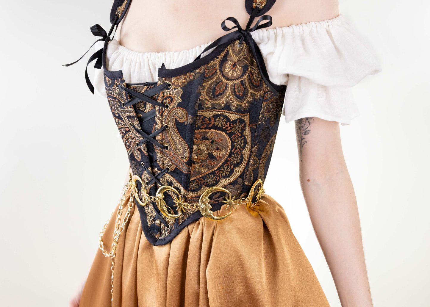  Century Star Women Renaissance Corset Pirate Vest