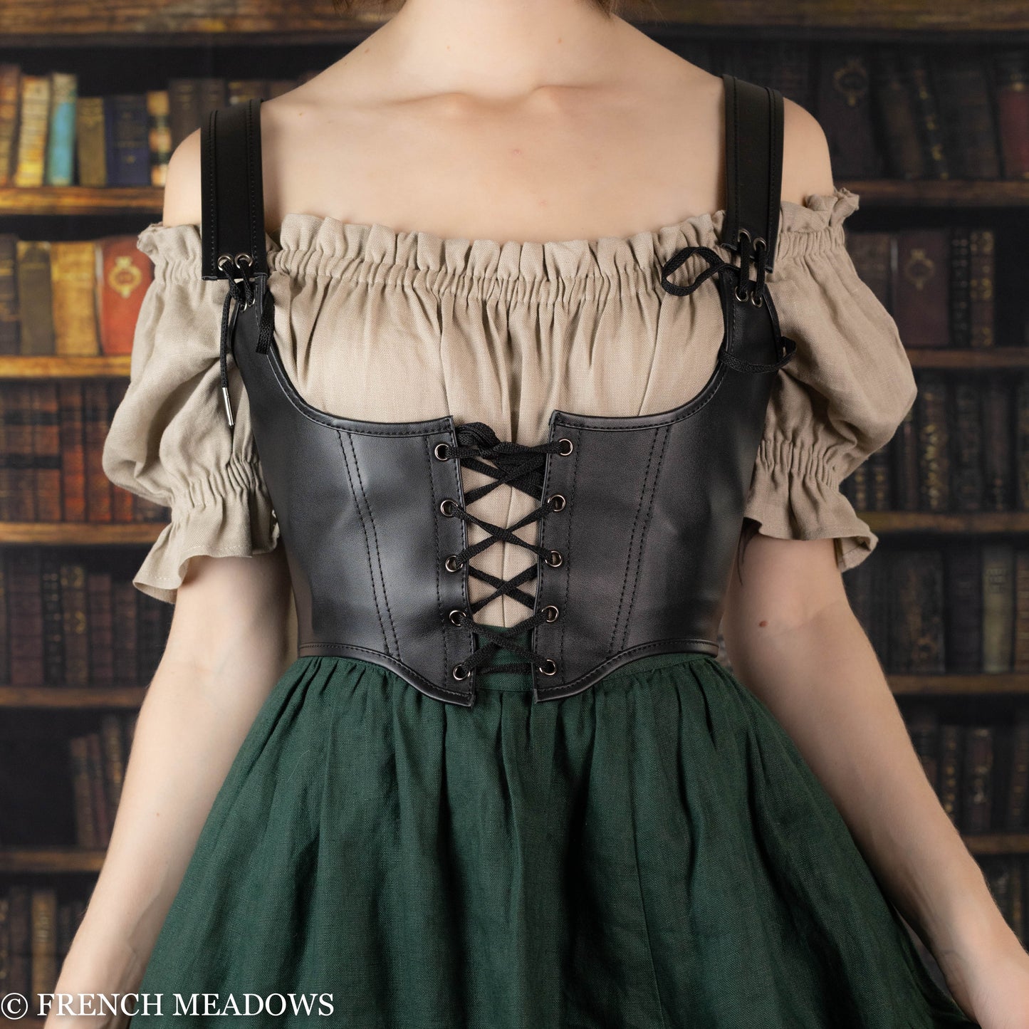 Leather Underbust Corset Belt