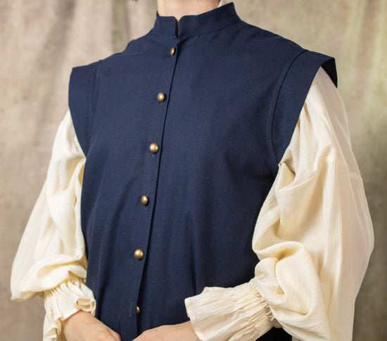 Navy Pirate Vest