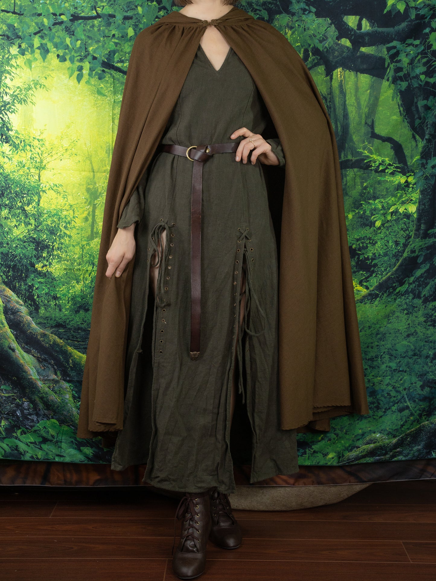 Linen Renaissance Cloak