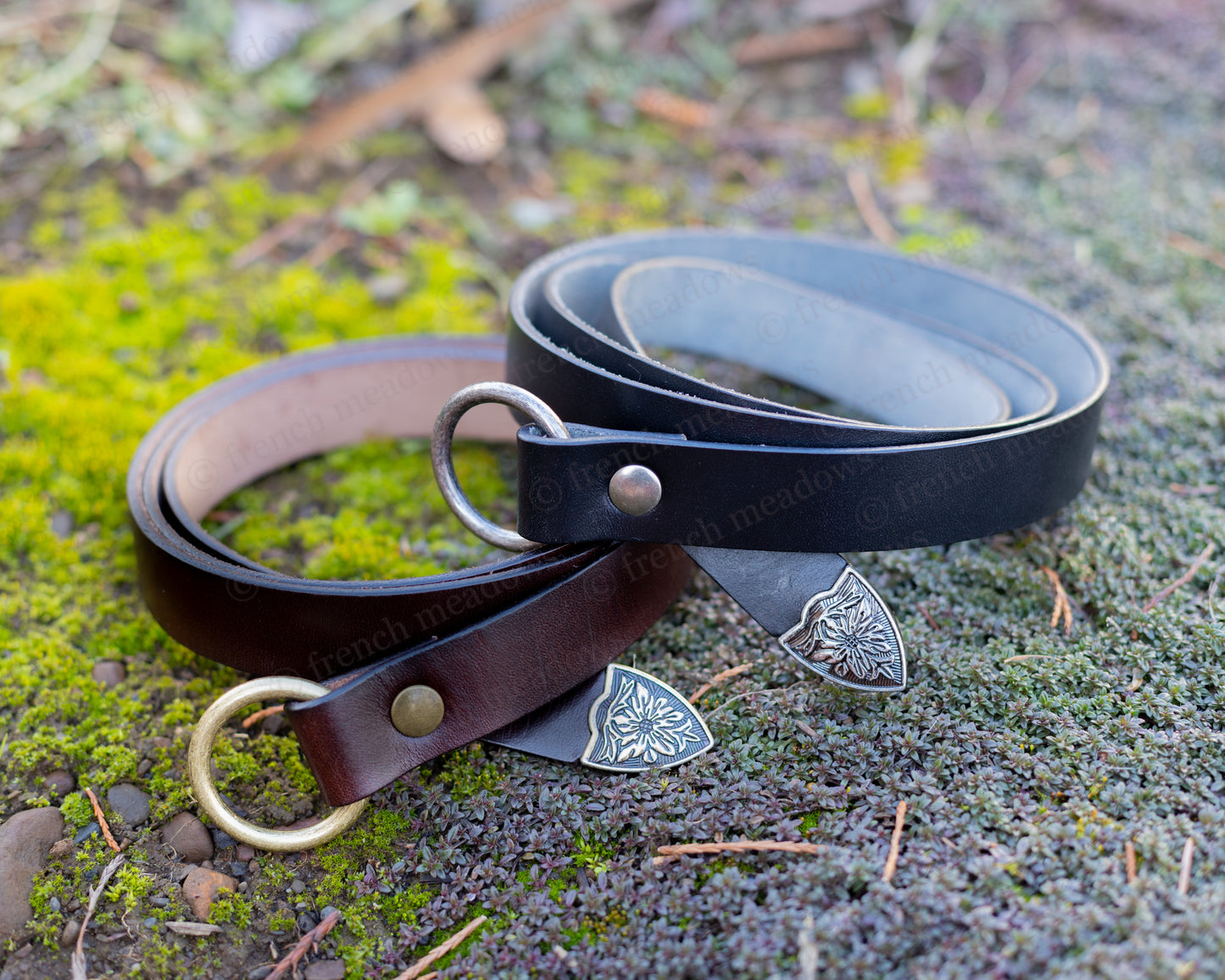 Leather Renaissance Belt French Meadows