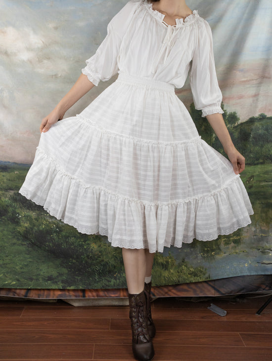 White Cotton Petticoat